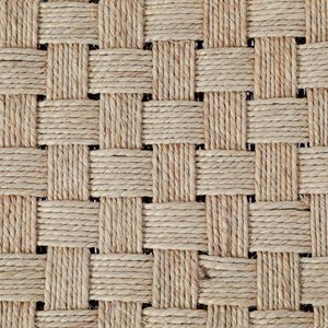 Tabouret en manguier et jute