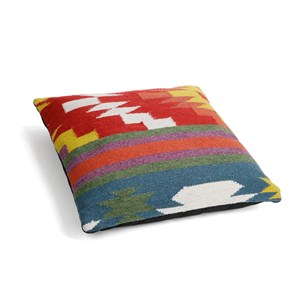 Coussin en tissu recyclé