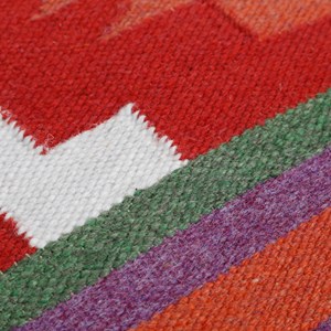 Coussin en tissu recyclé