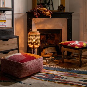 Tapis en tissu recyclé