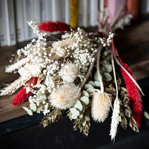 Bouquet de fleurs séchées