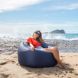 Pouf Lamzac® Fatboy dark blue