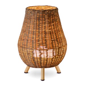 Lampe de jardin en rotin Saona
