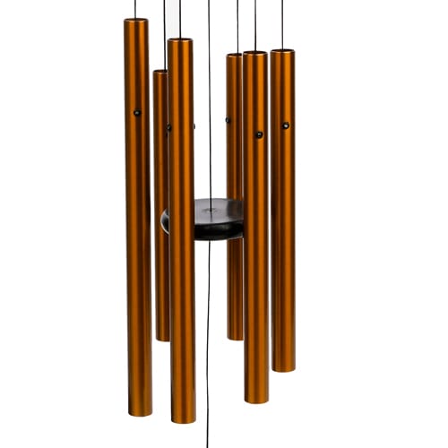 Carillon à vent coloris bronze - 35 cm : Carillons VITIS IN SITU jardin -  botanic®