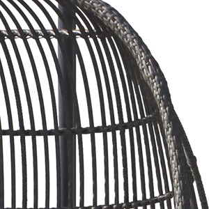 Fauteuil double à coque suspendue