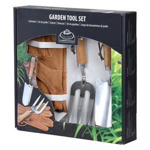 Coffret outils de jardinage à main