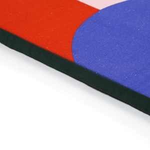 Matelas pliable multicolore