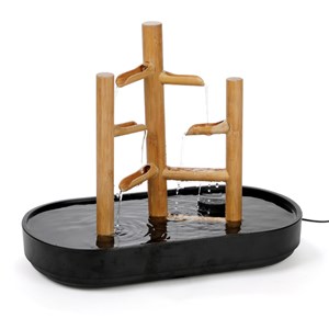 Fontaine Tori bambou et ardoise