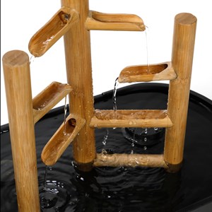 Fontaine Tori bambou et ardoise