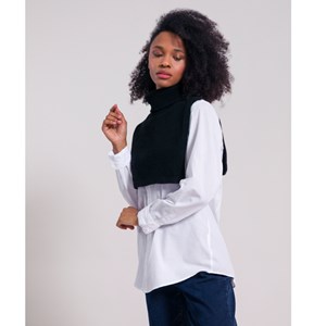 Tour de cou Filippo en cachemire recyclé Noir