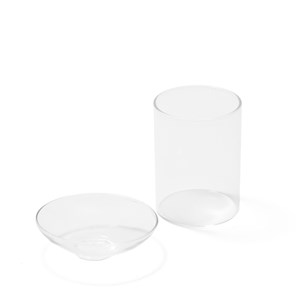 Vase de germination en verre L