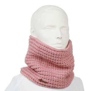 Tour de cou en fibres recyclées Pulse Rose