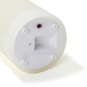 Set 2 bougies LED rechargeables