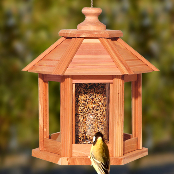 Maison pour oiseaux en bois