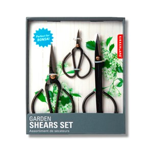 Set 3 ciseaux de jardinage