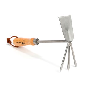 Serfouette à main bois et acier