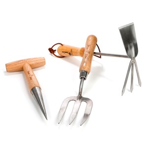 Serfouette à main bois et acier