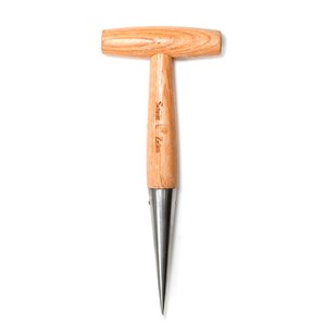 Plantoir à main bois et acier