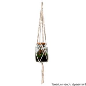 Suspension en macramé 97cm