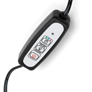 Grande serre avec éclairage LED