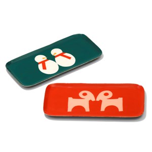 Plateau bonshommes de neige Noël Skadi