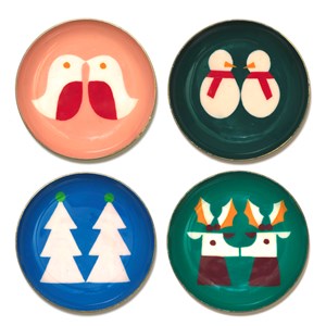 Ensemble 4 coupelles Noël Skadi