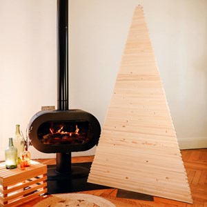 Sapin en bois réutilisable