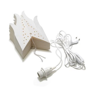 Étoile lumineuse à suspendre