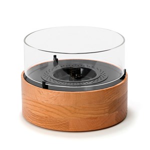 Flamme de table en bois de chêne