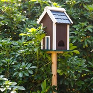 Acheter Nichoir à oiseaux en bois suspendu en forme de cœur, nichoir pour  décorations de jardin extérieur
