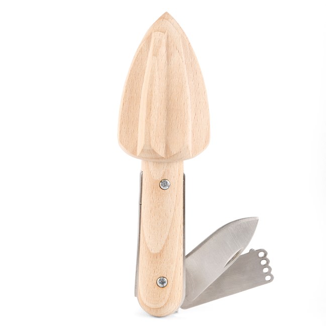 Presse citron multifonctions en bois