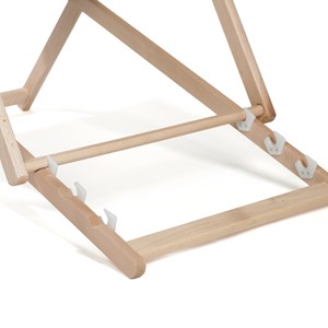 Chilienne matelassée à rayures Vert