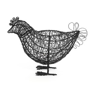 Panier à œufs poule