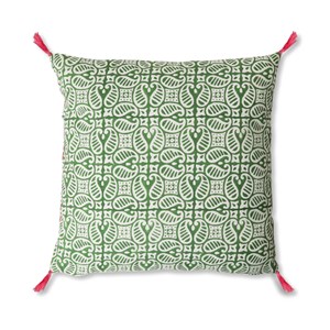 Coussin carré multicolore