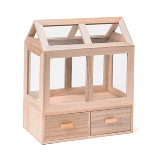 Serre d'intérieur en bois