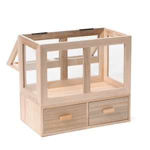 Serre d'intérieur en bois