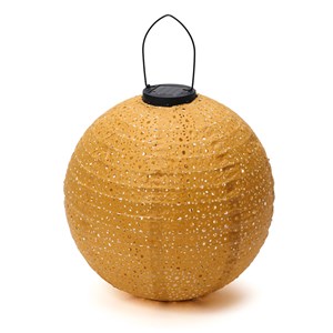 Lampion solaire jaune