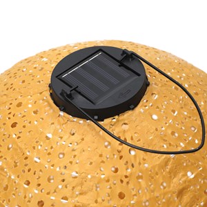 Lampion solaire jaune
