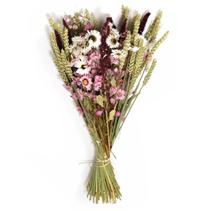 Grand bouquet fleurs séchées