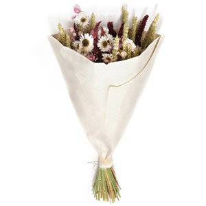 Grand bouquet fleurs séchées