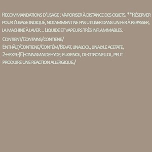 Brume textile Cèdre au naturel