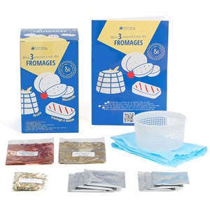 Kit Mes 3 recettes de fromages maison