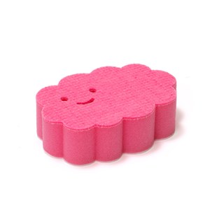 Éponge nuage kawaï Rose