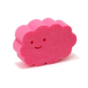 Éponge nuage kawaï Rose