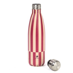 Bouteille isotherme à rayures 500ml