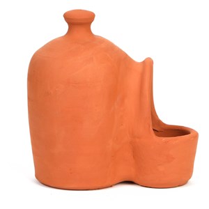 Abreuvoir en terre cuite