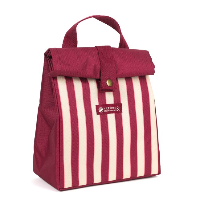 Sac repas étanche rayé (Nature & Découvertes) - Image 1