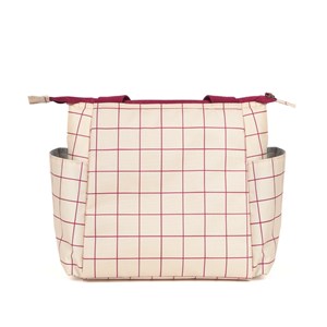 Sac repas isotherme carreaux