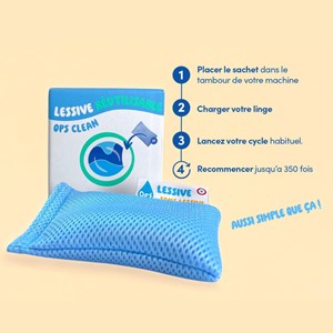 Lessive solide écologique Ops Clean