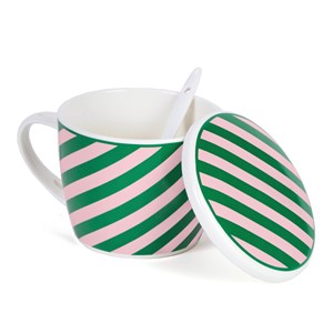 Bol à soupe avec couvercle Multicolore